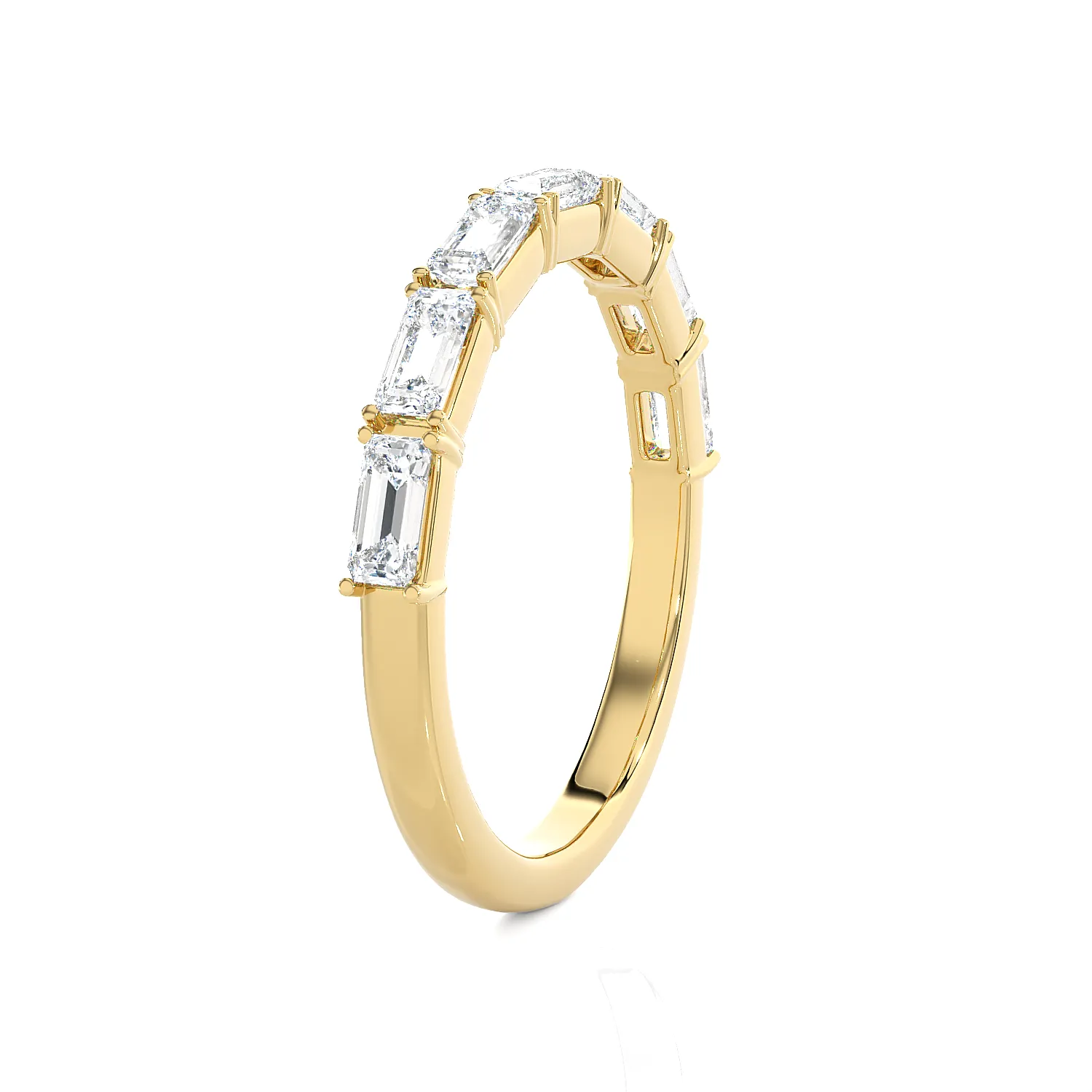 1 ctw Baguette Lab Grown Diamond Anniversary Ring