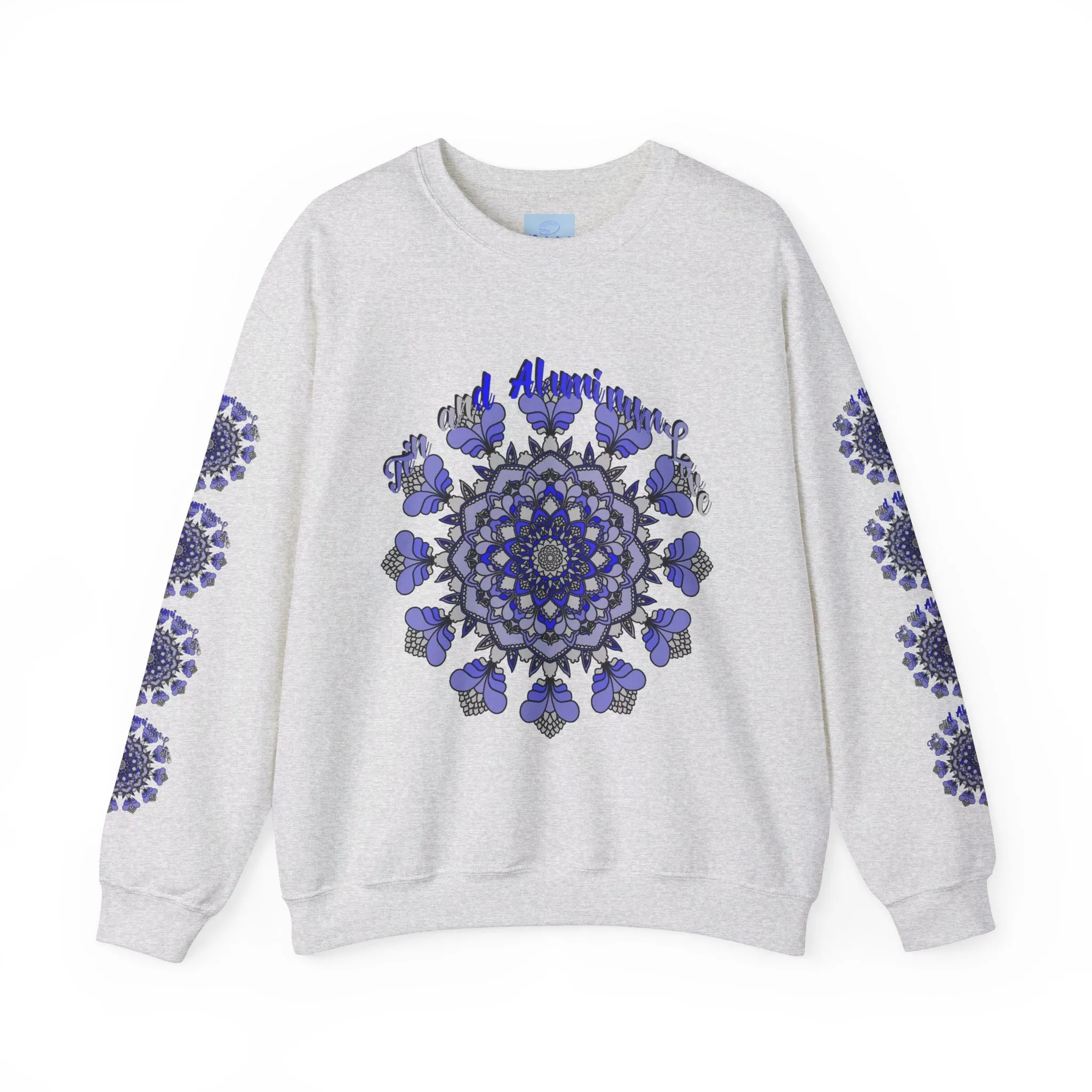 10th Anniversary Mandala Design Unisex Sweatshirt