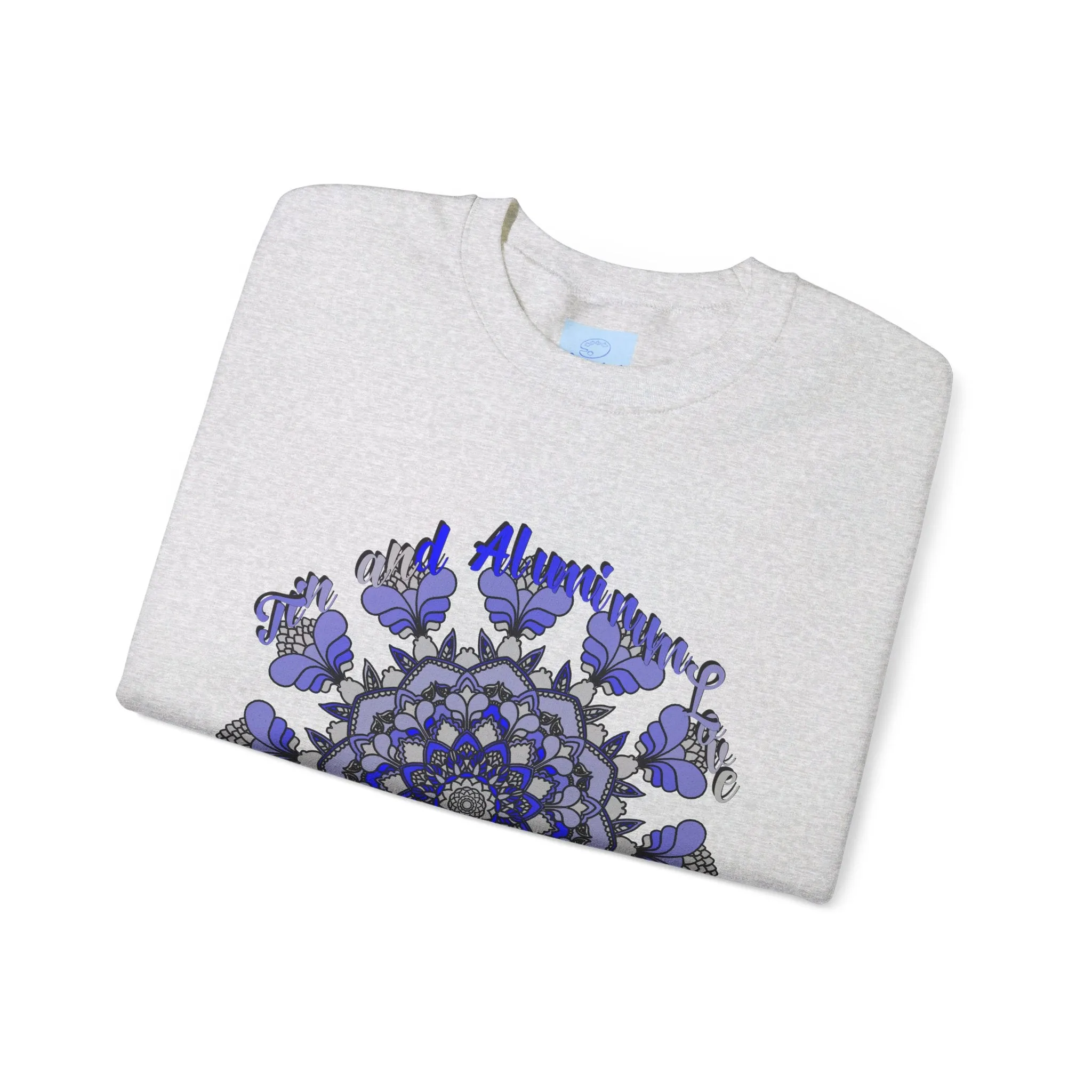 10th Anniversary Mandala Design Unisex Sweatshirt