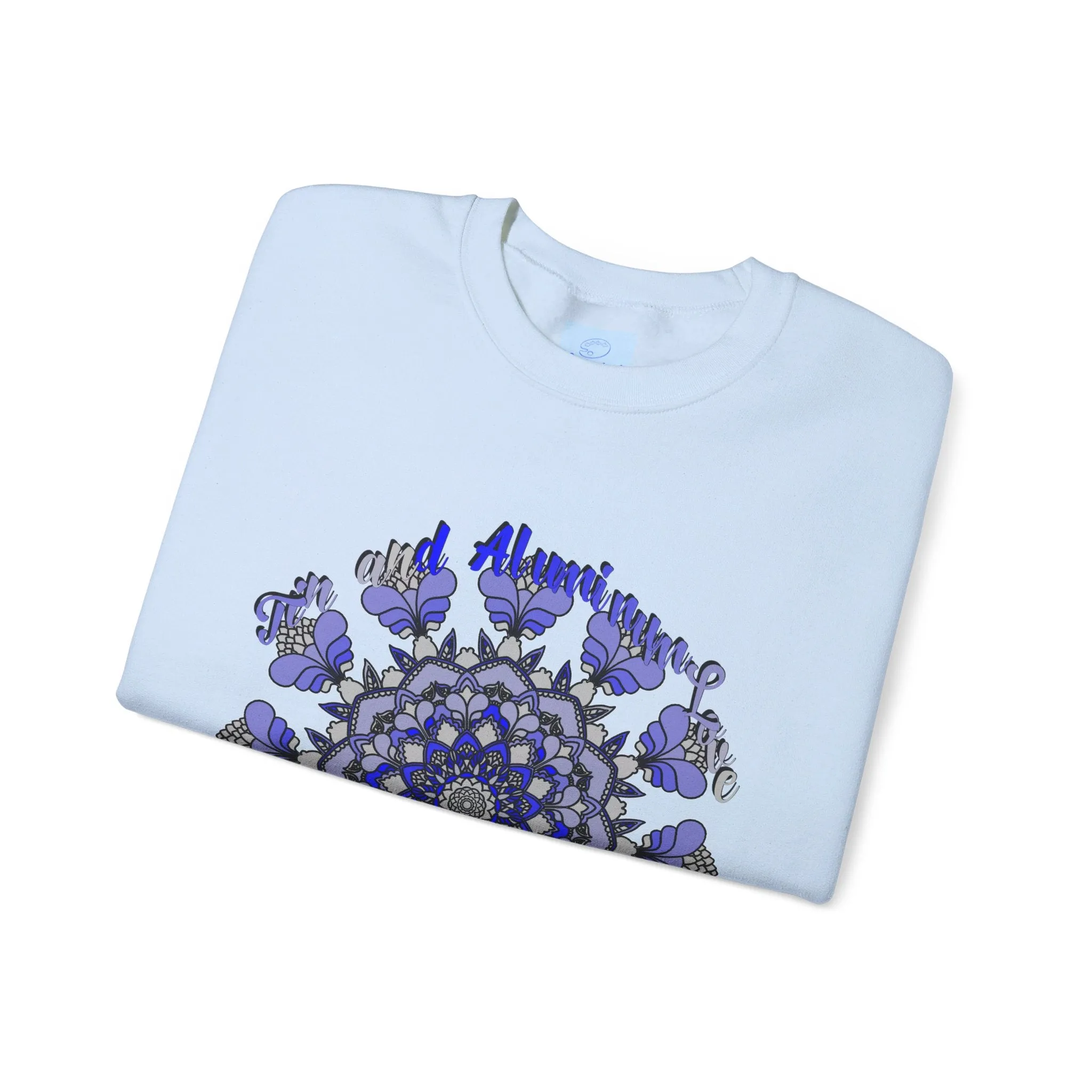 10th Anniversary Mandala Design Unisex Sweatshirt