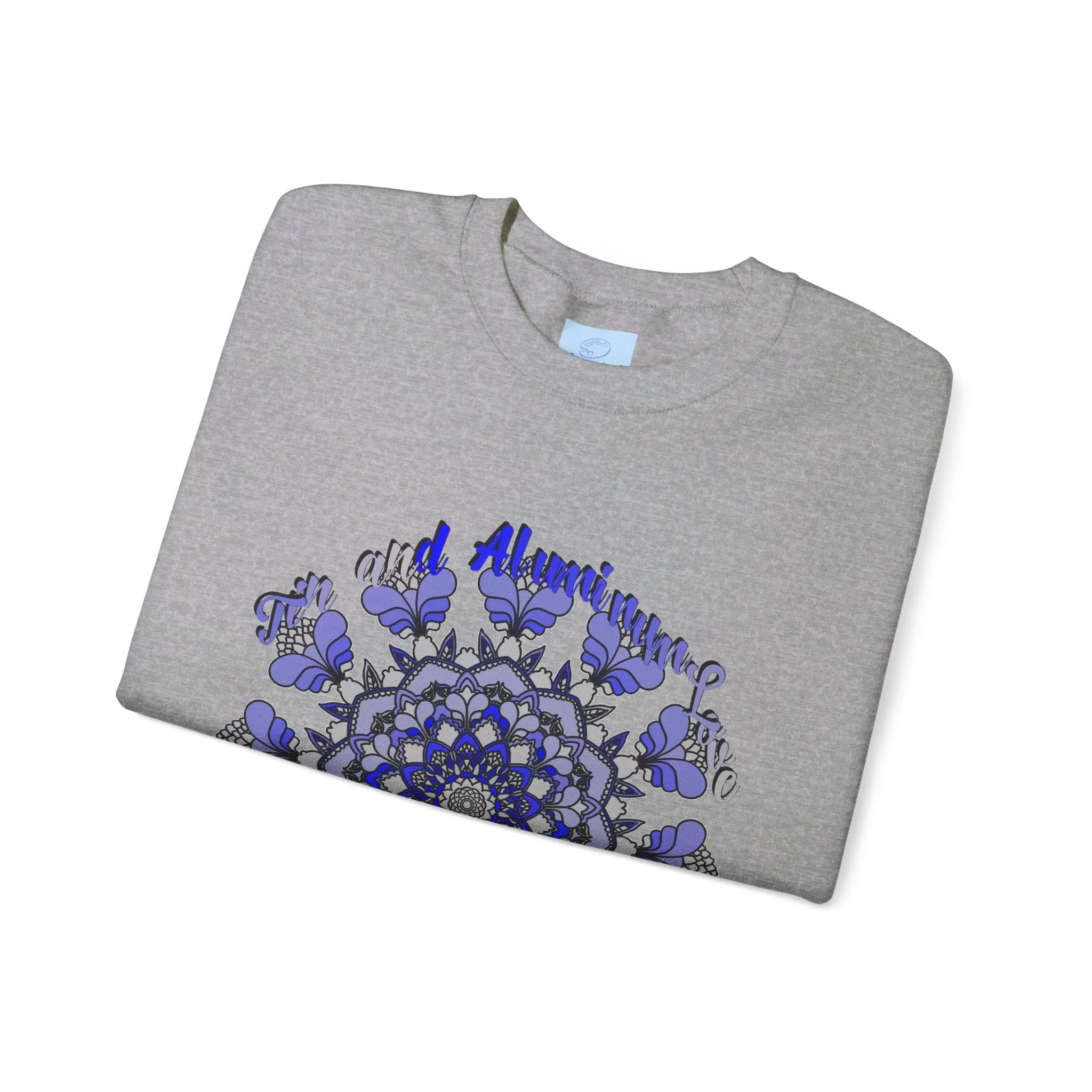 10th Anniversary Mandala Design Unisex Sweatshirt