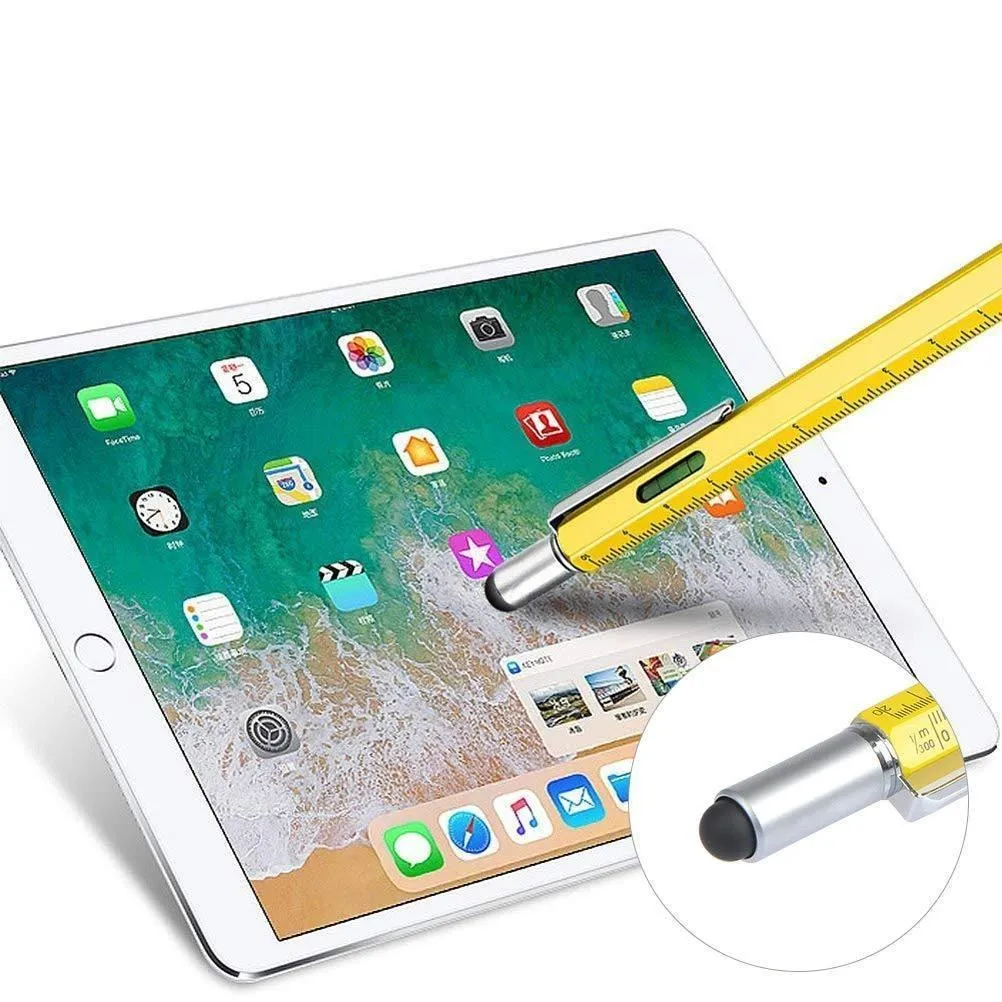 6 in 1 Multi-functional Stylus Pen