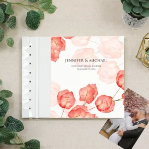 Anniversary Journal | Printed Cover: Bougainvillea | Available Personalized