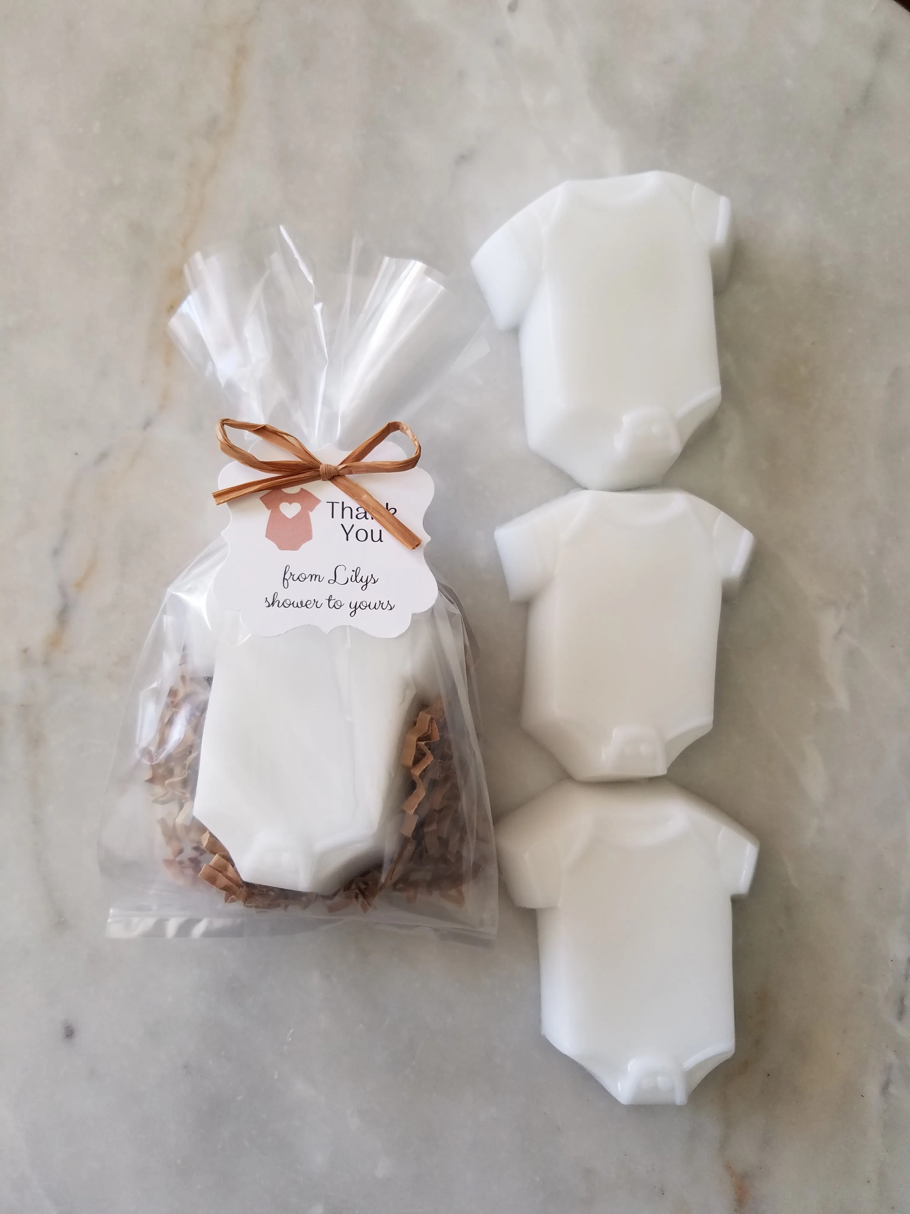 Baby Shower One Piece Soap Favors Set of 12