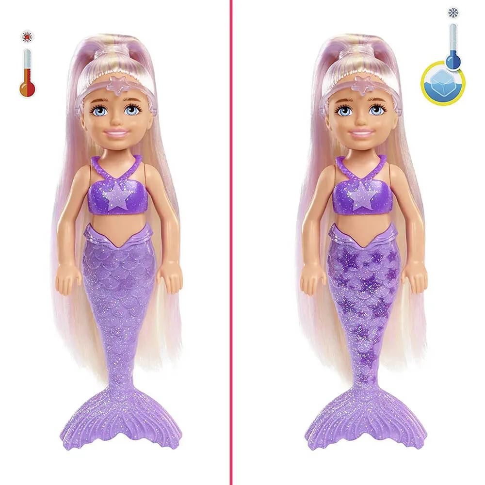 Barbie Chelsea Color Reveal Rainbow Mermaid Doll