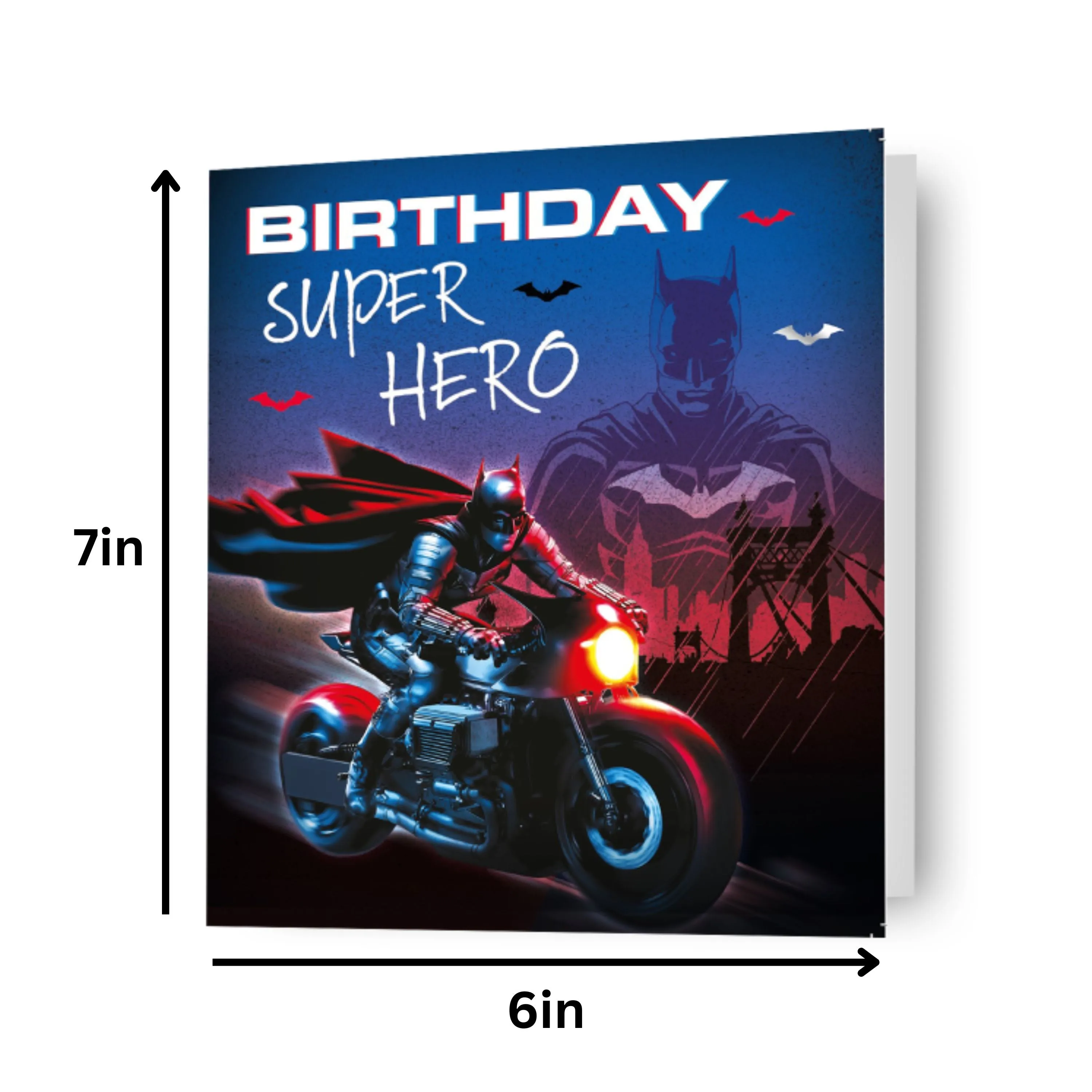 Batman 'Super Hero' Birthday Card