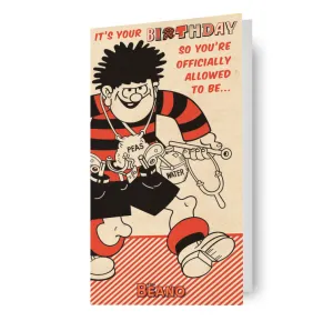 Beano 'It's Your Birthday' Birthday Card