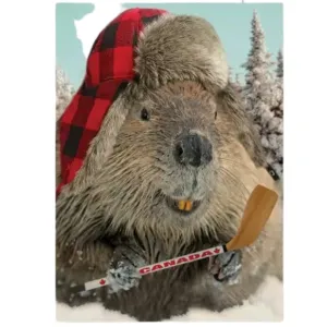 Beaver Hockey Night in Canada Card