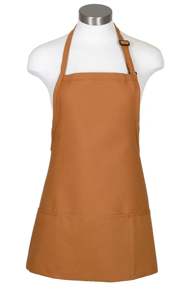 Bib Adjustable Apron (3 Pockets)