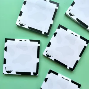 Cow Print Sticky Notes