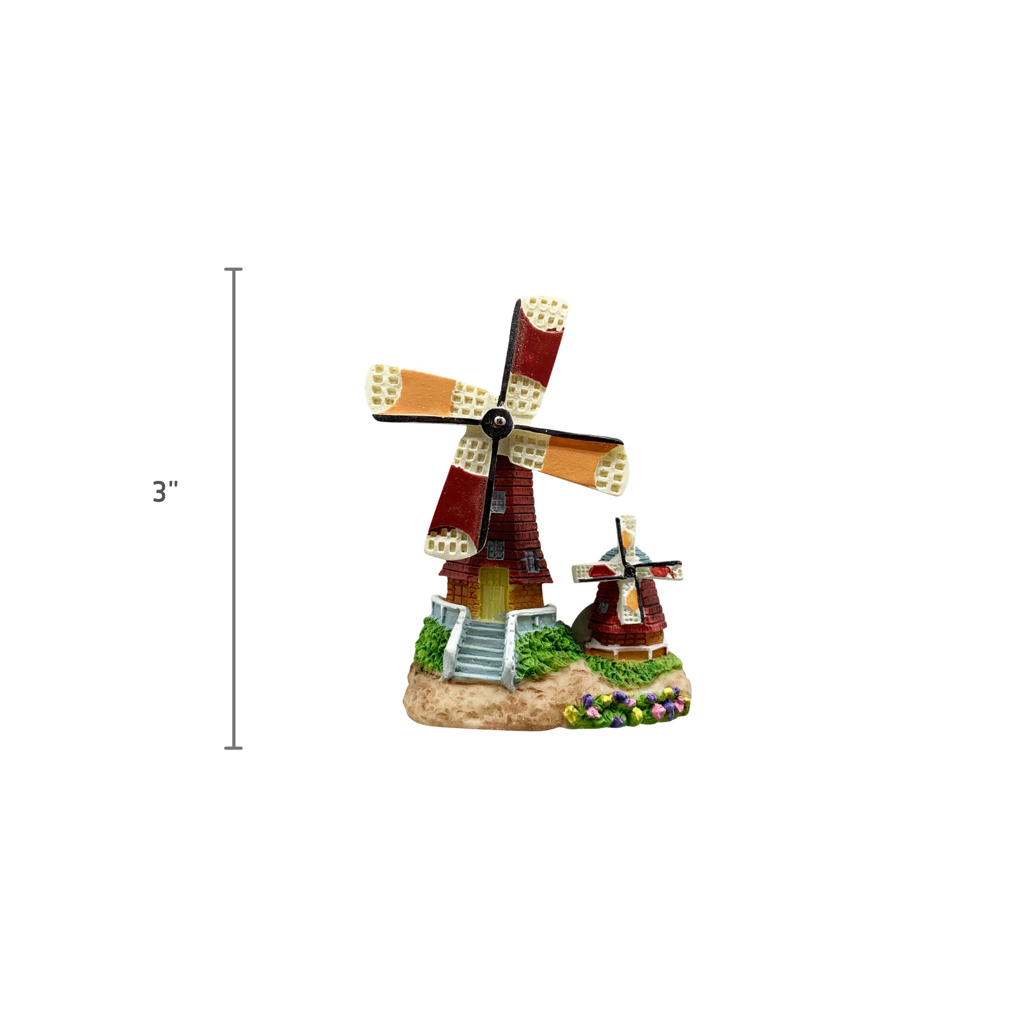 Decorative Windmill Dutch Kitchen Magnet