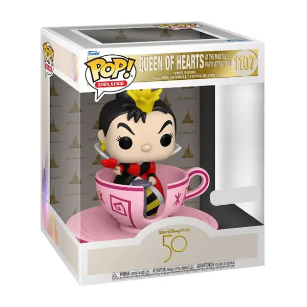 Disney World - Queen of Hearts Teacup Ride 50th Anniversary US Exclusive Pop! Ride