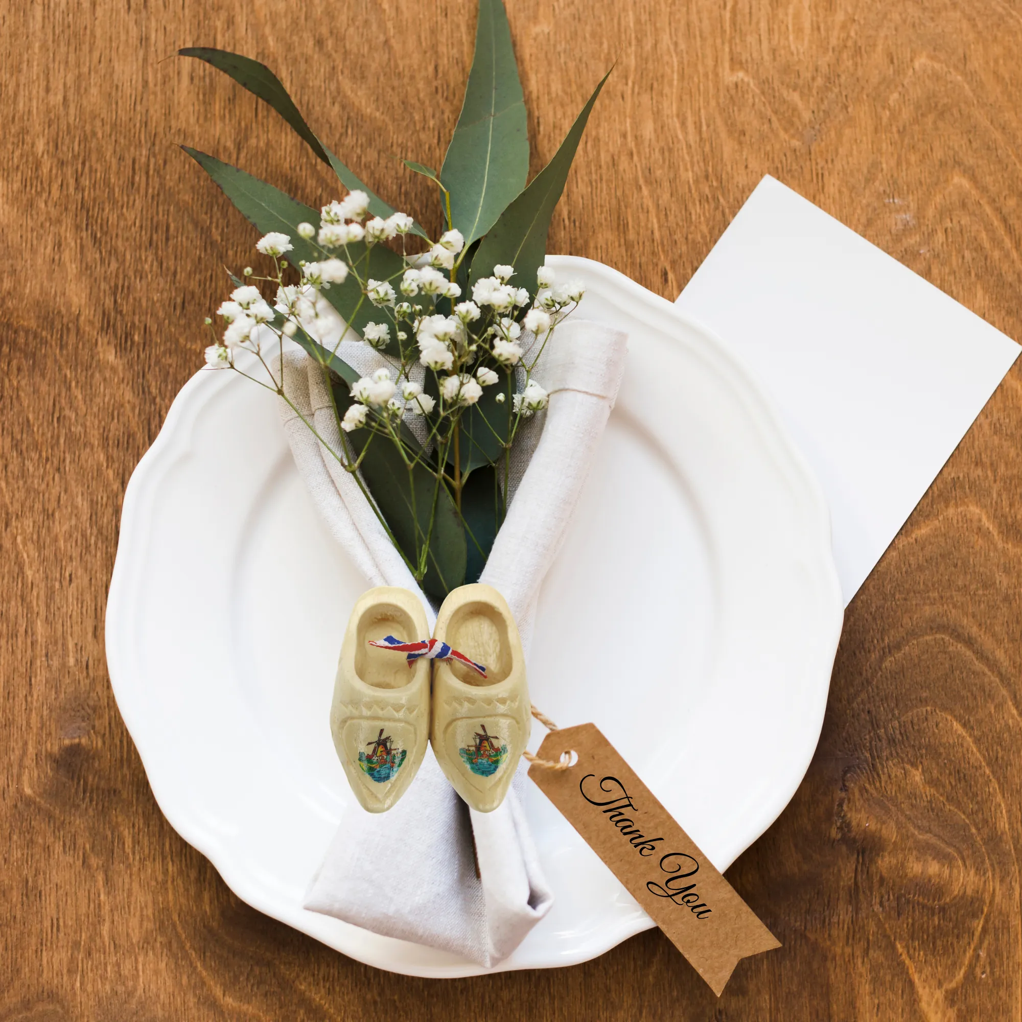 Dutch Carved Wooden Shoes