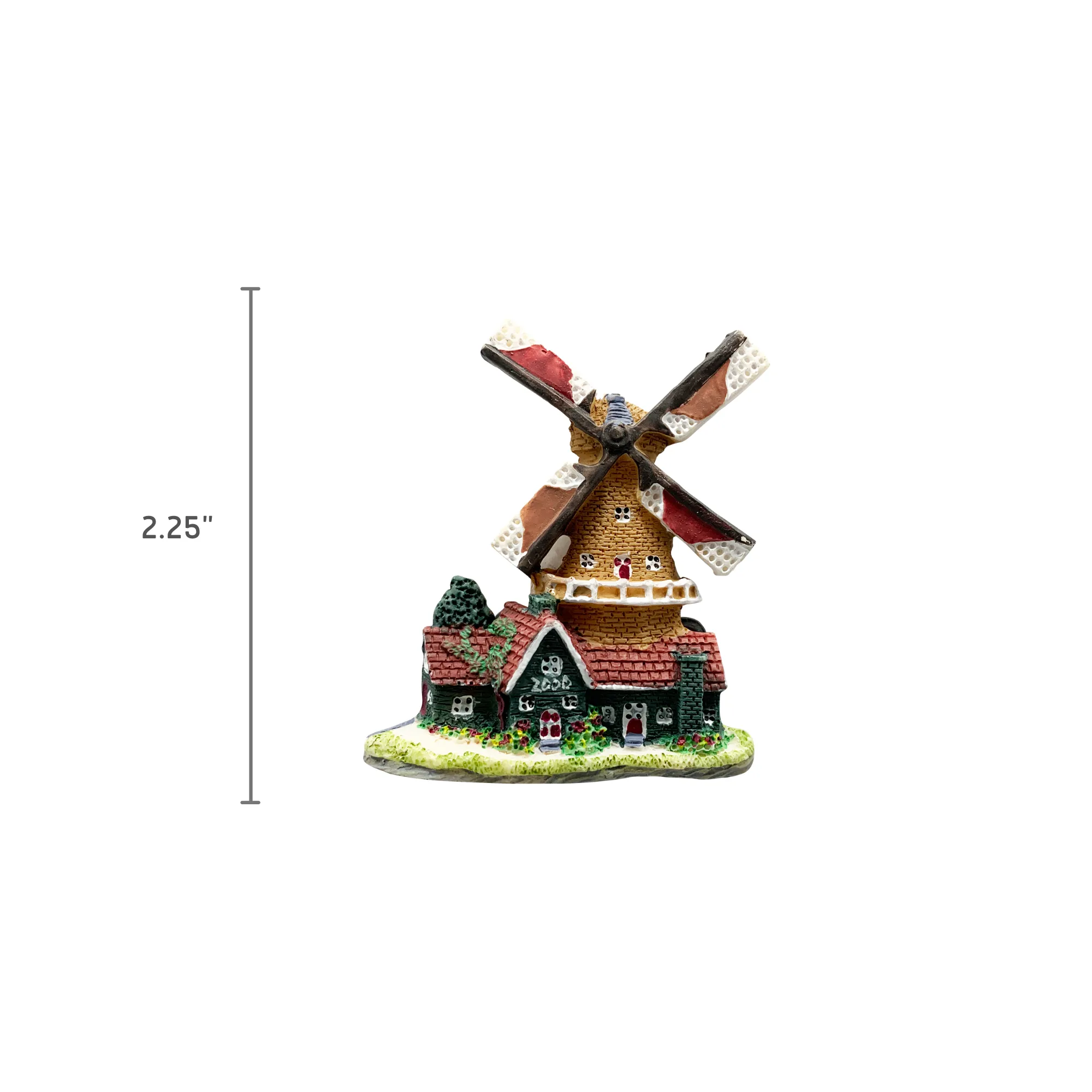 Dutch Gift Idea Novelty Magnet Windmill