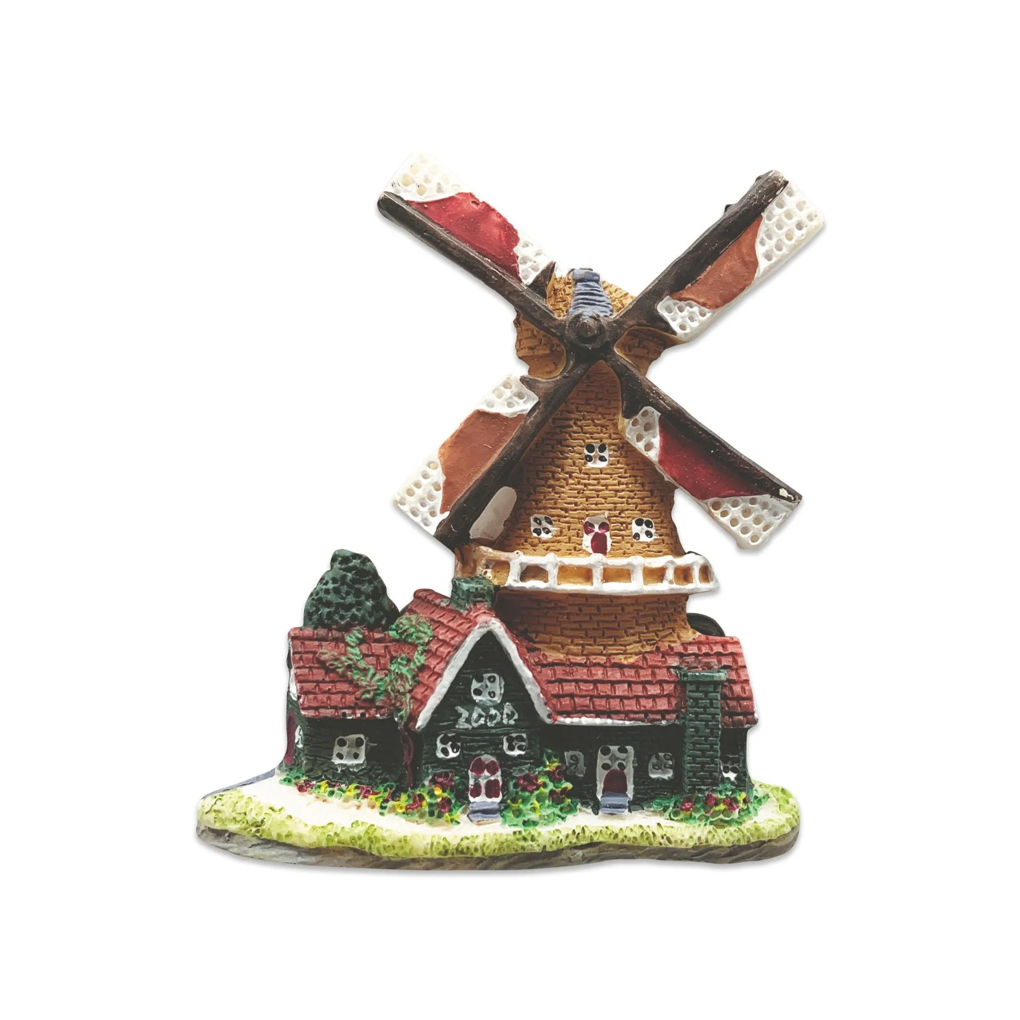 Dutch Gift Idea Novelty Magnet Windmill