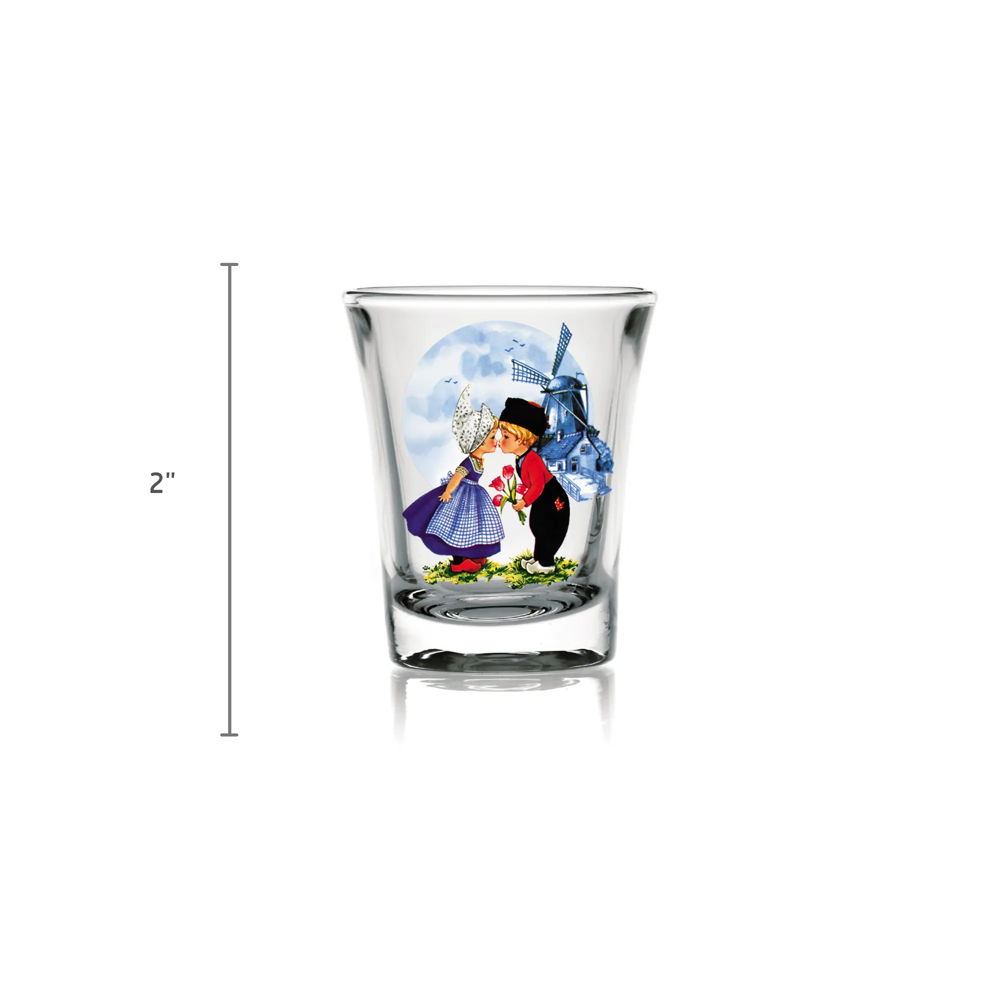 Dutch Kiss Clear Shot Glass