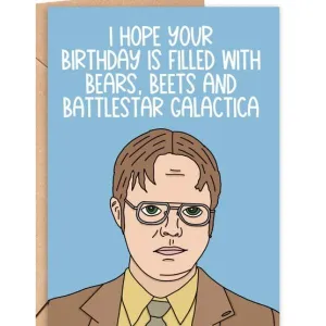 Dwight Schrute Birthday Card