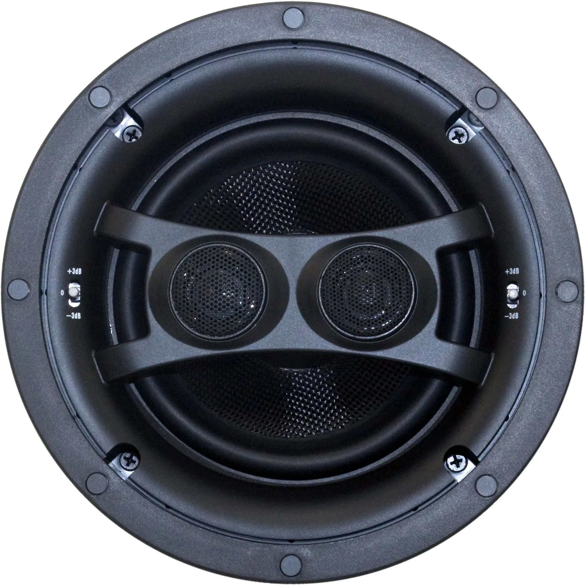 EARTHQUAKE ECS6DUAL  EDGELESS 6.5" IN-CEILING STEREO SPEAKERS DIPOLE/BIPOLE  /- 3DB SWITCHES