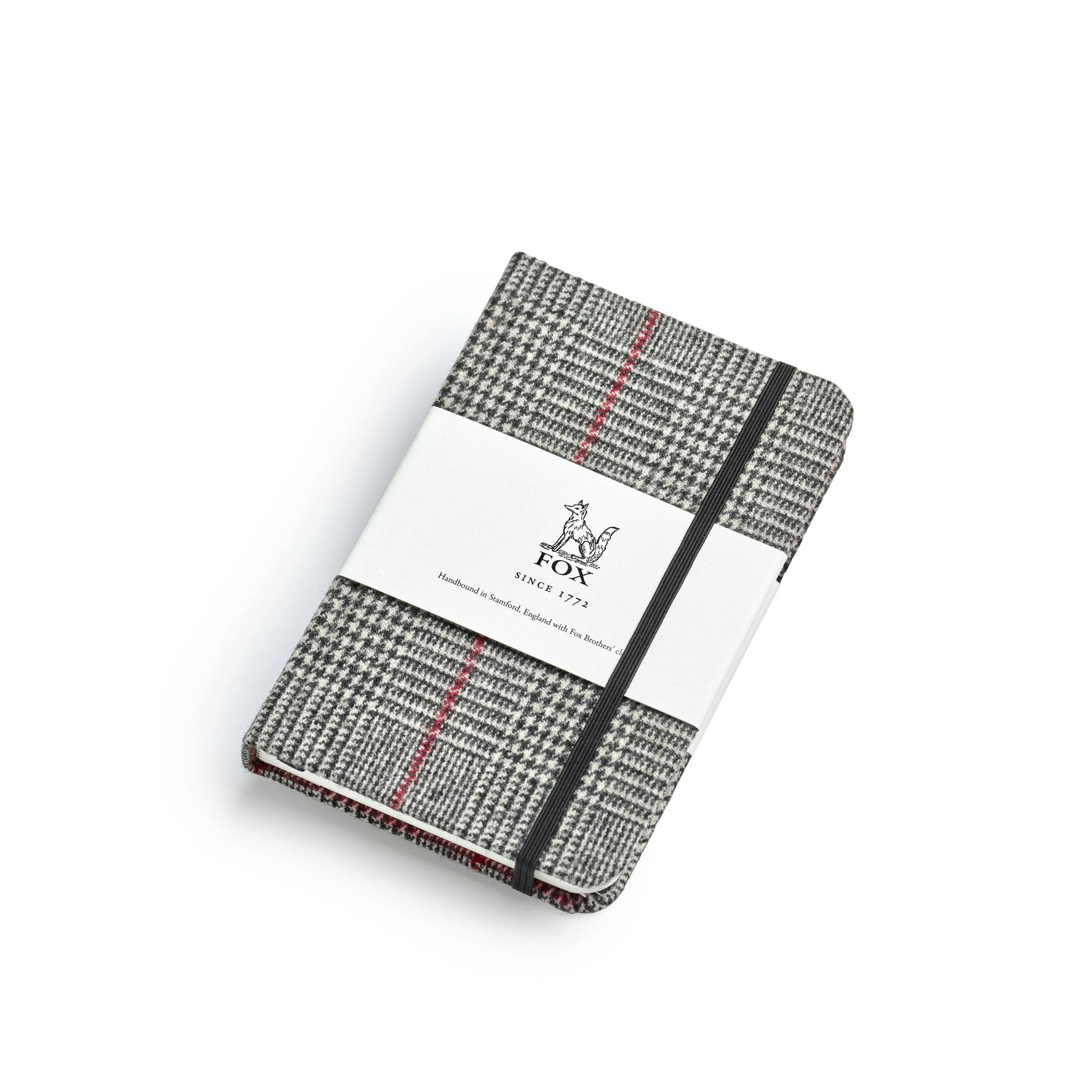 Fox Glen Check with Red Deco Pocket Notebook