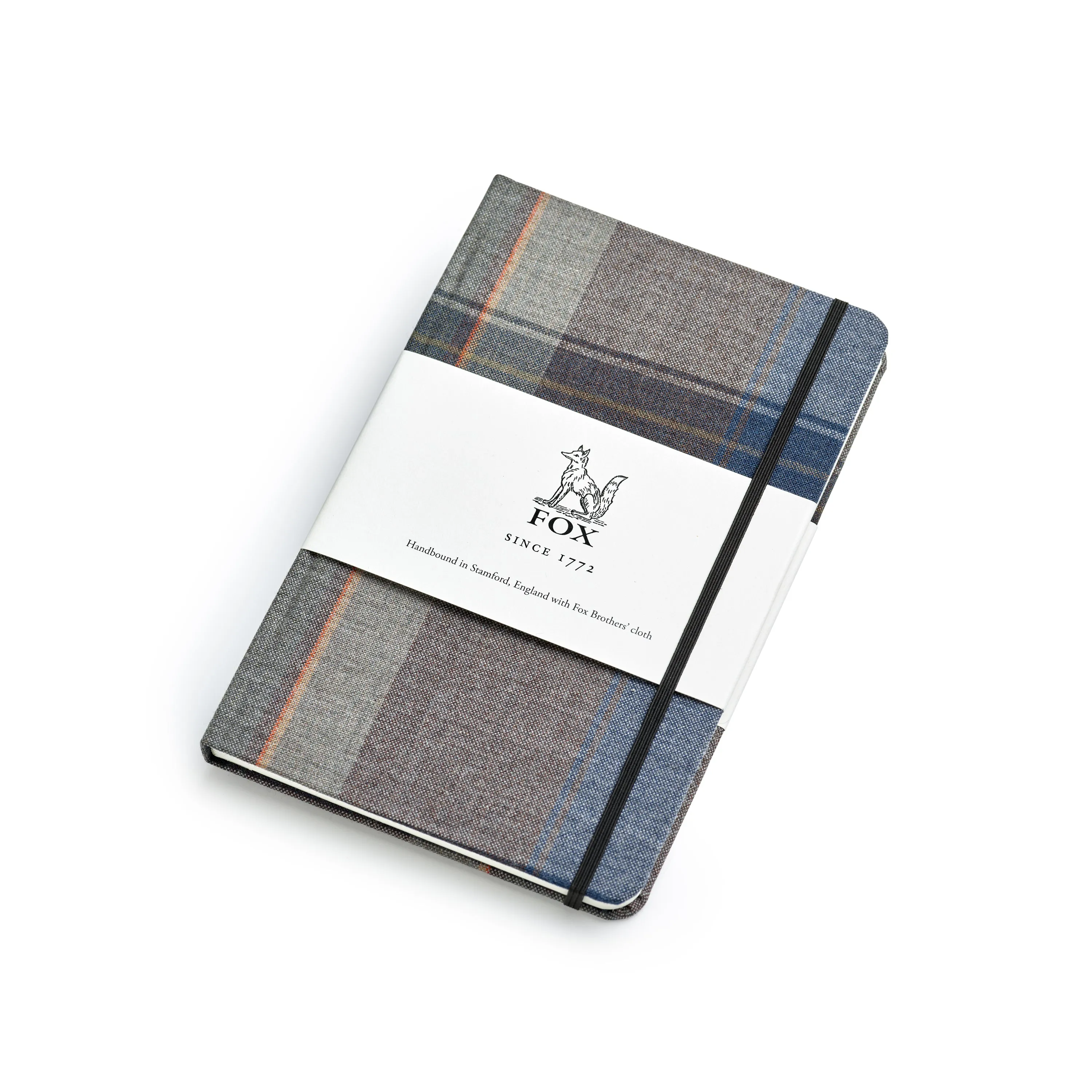 Fox Madras Check Medium Notebook