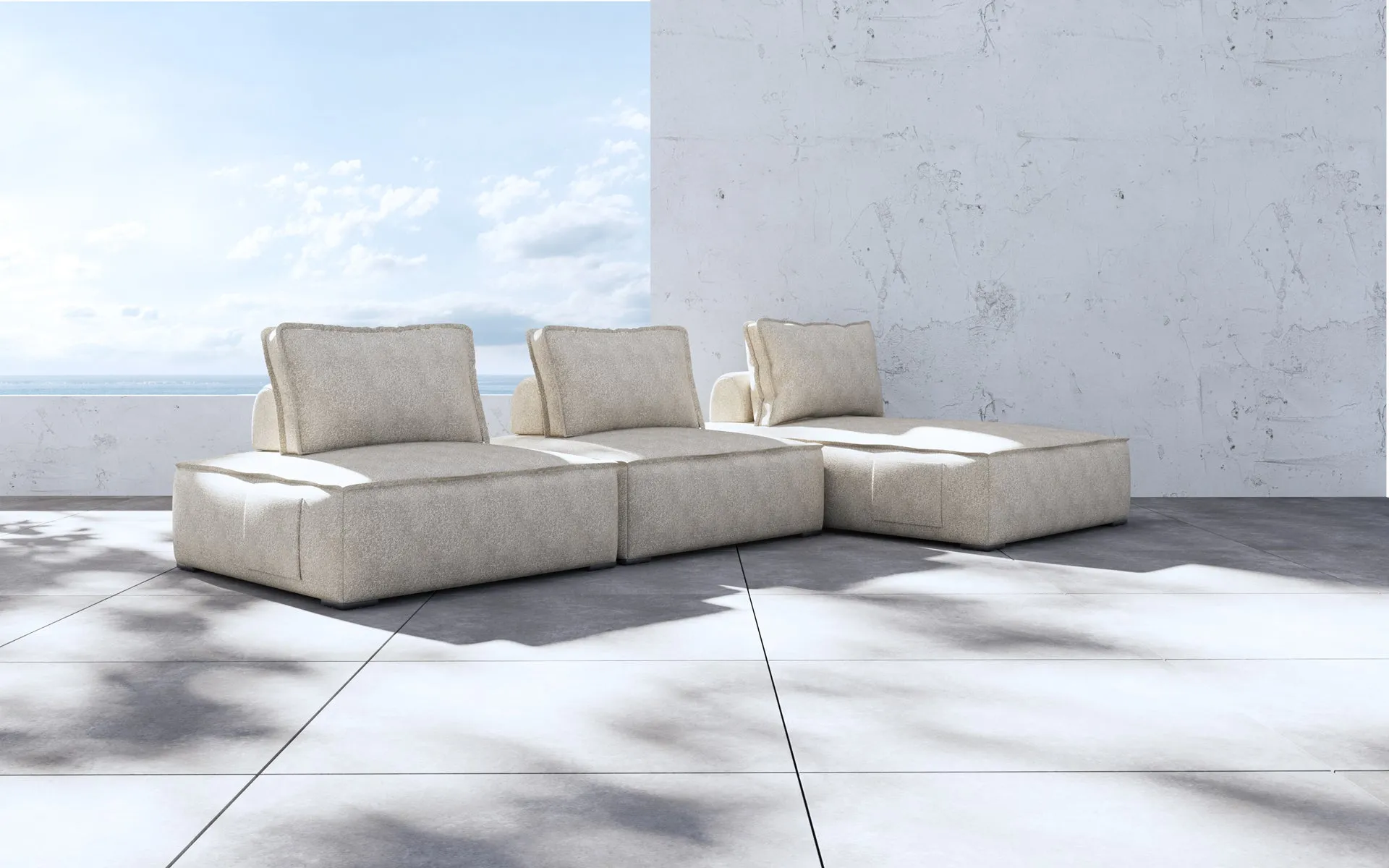 Hampton Outdoor Modular Sofa 03