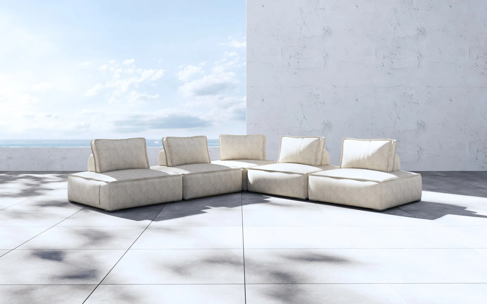 Hampton Outdoor Modular Sofa 06