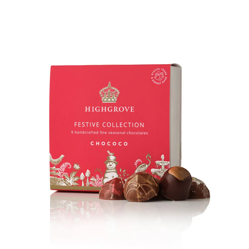 Highgrove Handcrafted Festive Chocolate Box