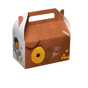 Honeybees Paper Treat Boxes 20 Pack 6.25" X 3.75" X 3.5"