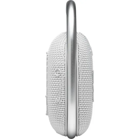 JBL Clip 4 Portable Bluetooth Speaker White 5059179