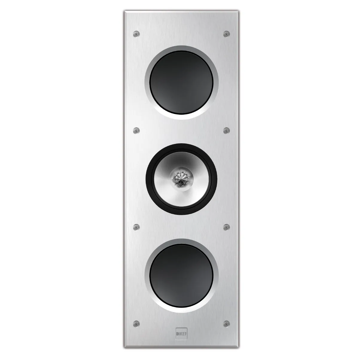 KEF Ci3160RL-THX Extreme In-Wall THX Ultra2 Speaker - Silver - Each