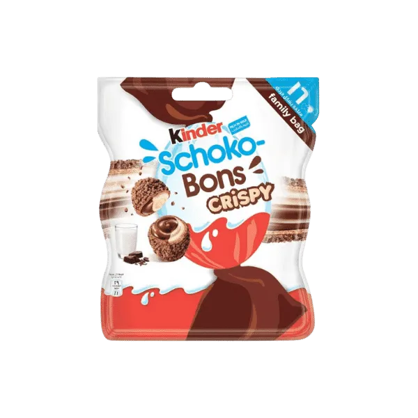 KINDER SCHOKO BONS CRISPY CHOCOLATE 89GM