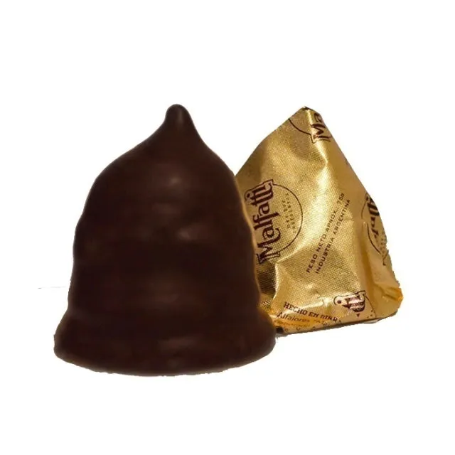 Malfatti Biscuit Cones Covered with Chocolate and Caramel Filling 12u. 900g./1.98lb