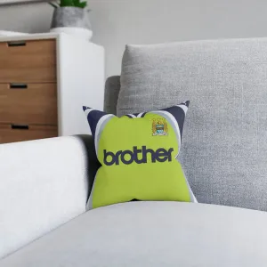 Man City Retro GK Kit - Square Pillow