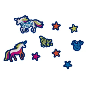 Micro Velcro Patch Set Unicorn *NEW