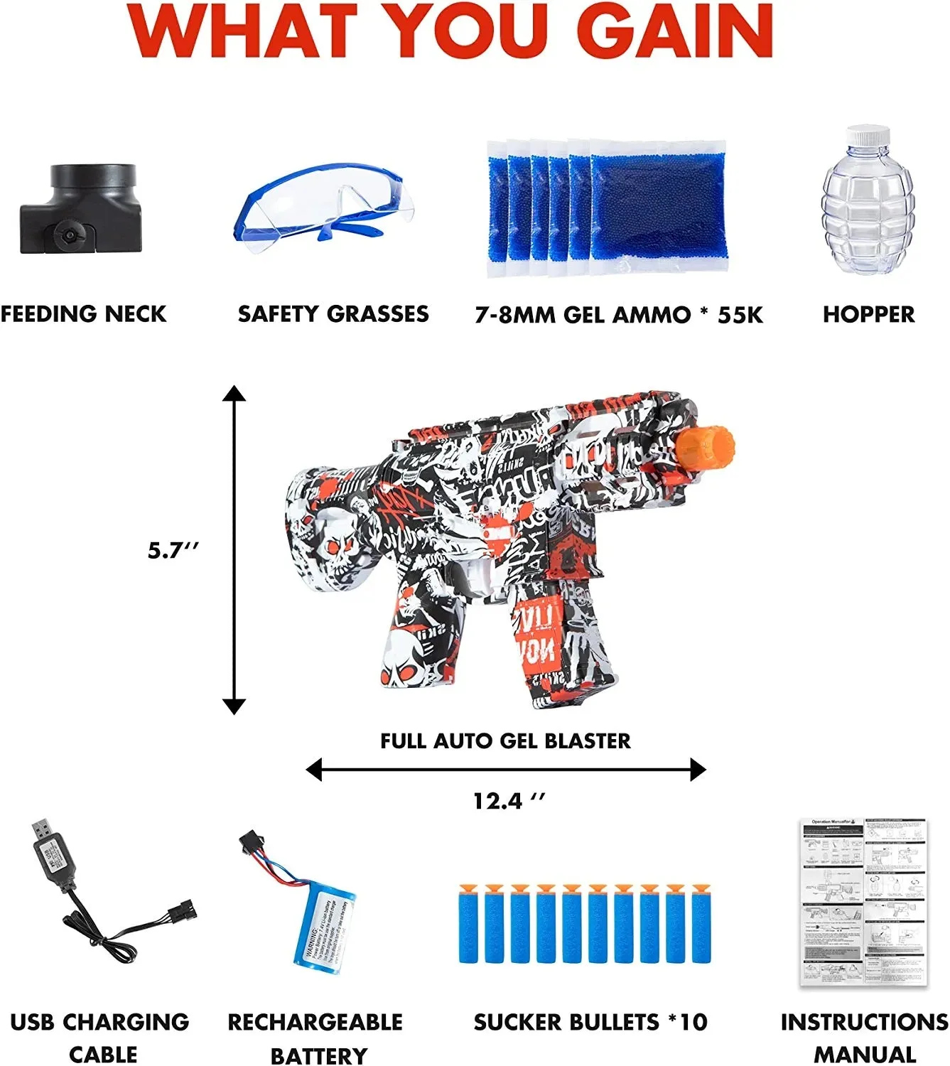 Mini M416 Gel Blaster