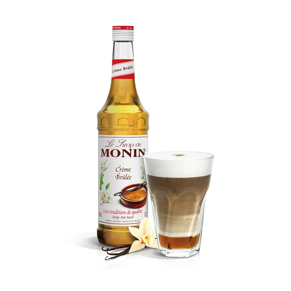 Monin Creme Brulee Syrup 1 Ltr