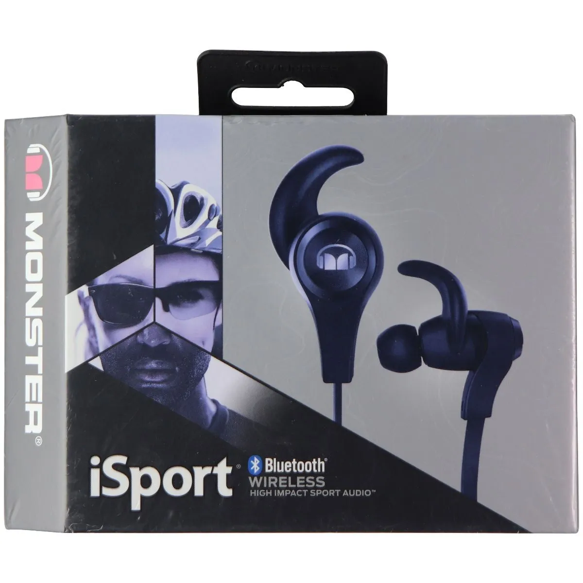 Monster iSport Bluetooth Wireless High Impact Headphones - Black