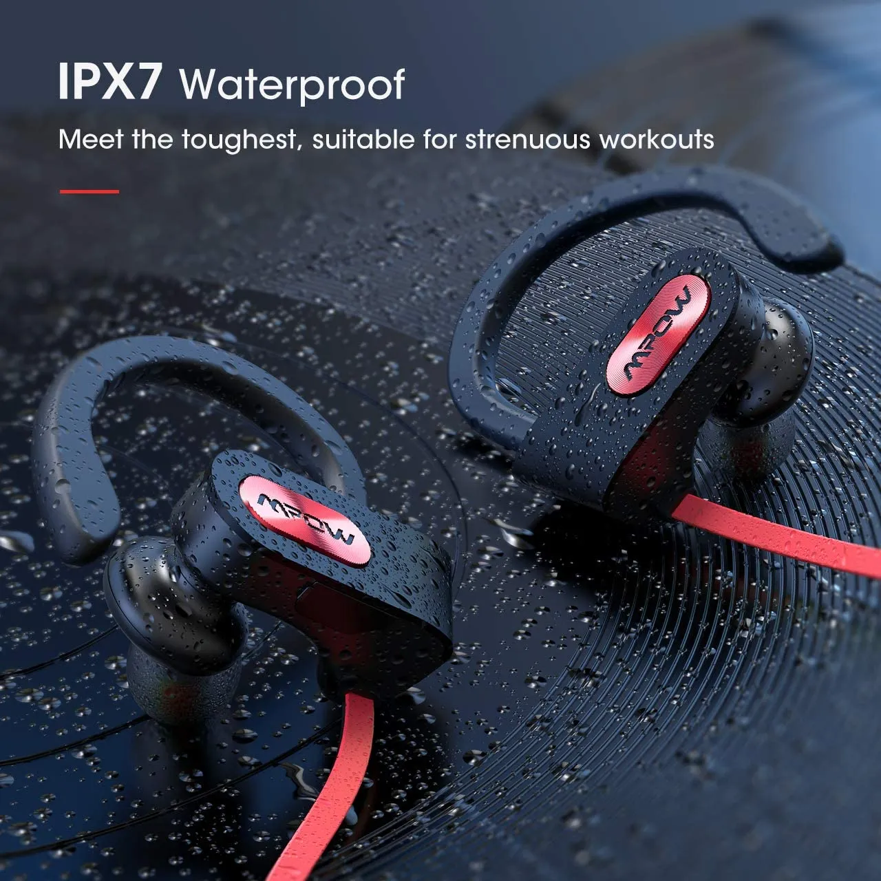 Mpow Flame IPX7 Waterproof Sport Wireless Earphones