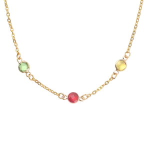 Multi-Stone Birthstone Necklace