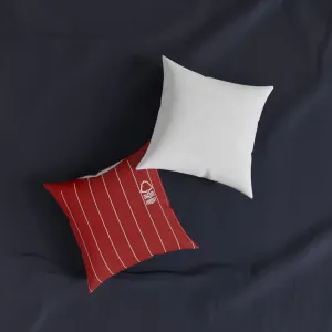 Notts Forest Retro Home Kit 81/82 - Square Pillow