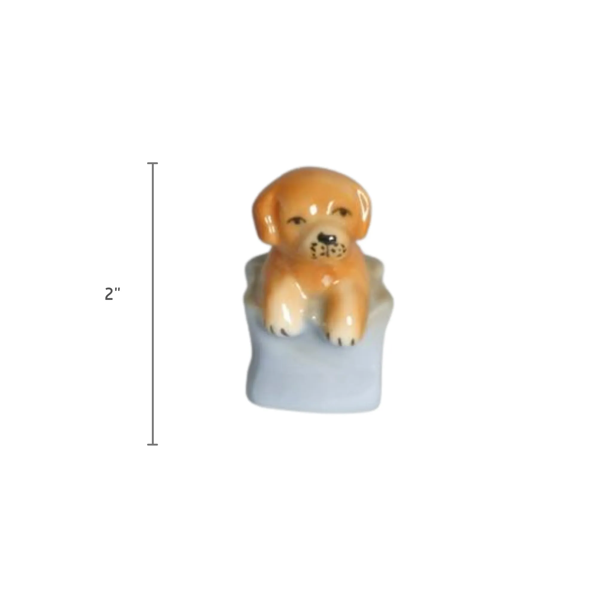 Novelty Magnets Puppies In Sack