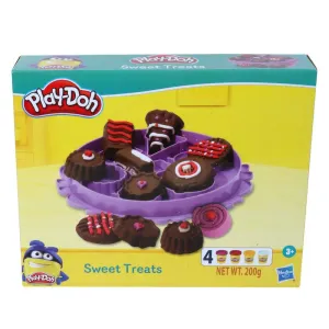 Play-Doh Sweet Treats Playset for Kids 3 Years and Up with 4 Non-Toxic Colors