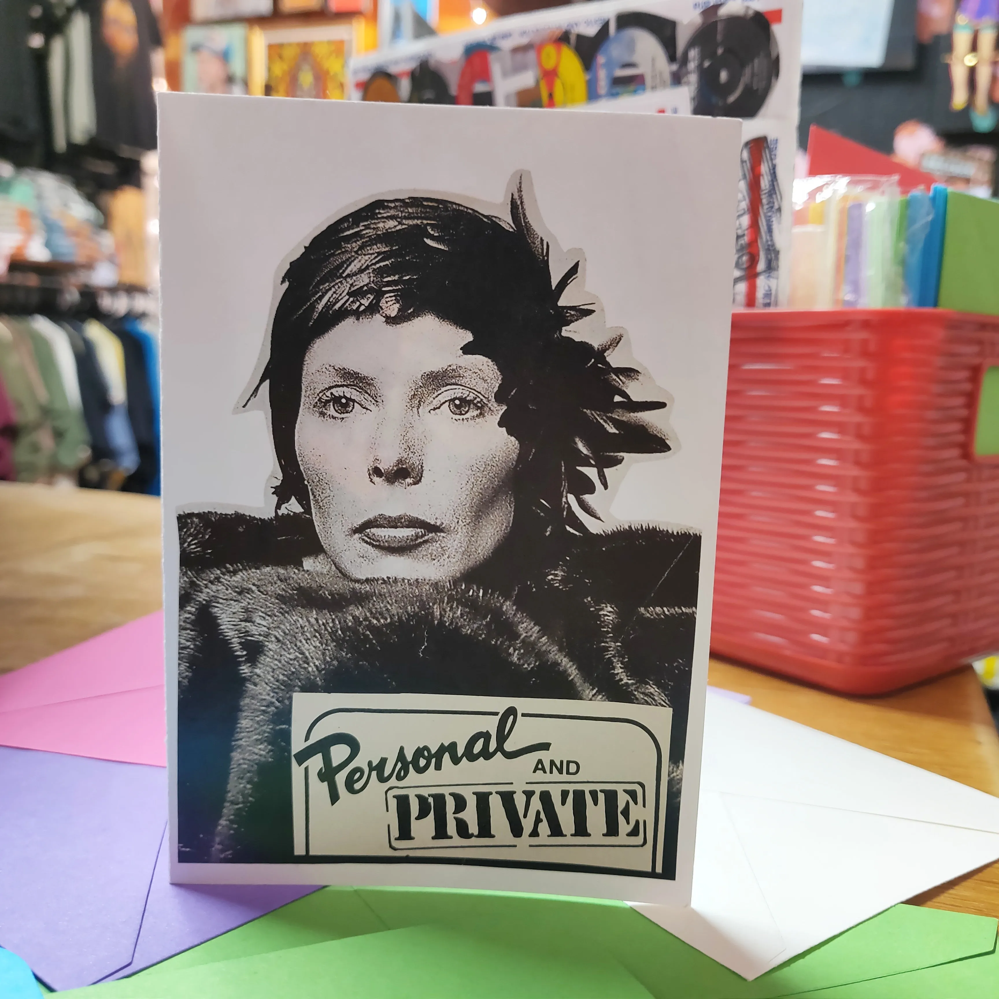 Private and Personal GREETING CARD (Joni)