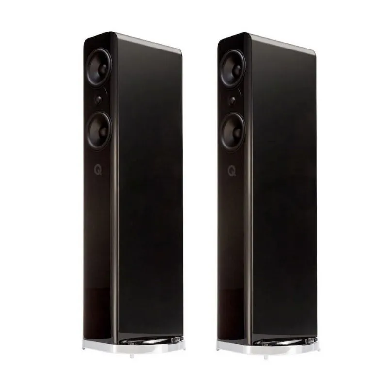 Q Acoustics Concept 500 Floorstanding Speakers Pair (Black Gloss & White Gloss)