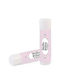 "Candy Stripe" Personalized Lip Balm Bright Purple (Pack of 12)