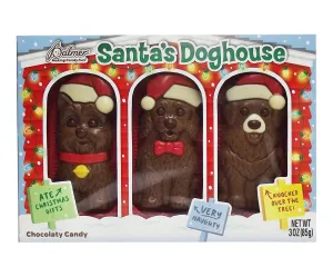 Santa's Dog House Chocolate Treats