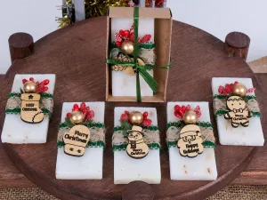 Scented Soaps for Christmas Gifts, Personalized Gift, Christmas Decoration, Noel Gift, Christmas Favor, Xmas Gift, Xmas Decorations, Holiday Decor