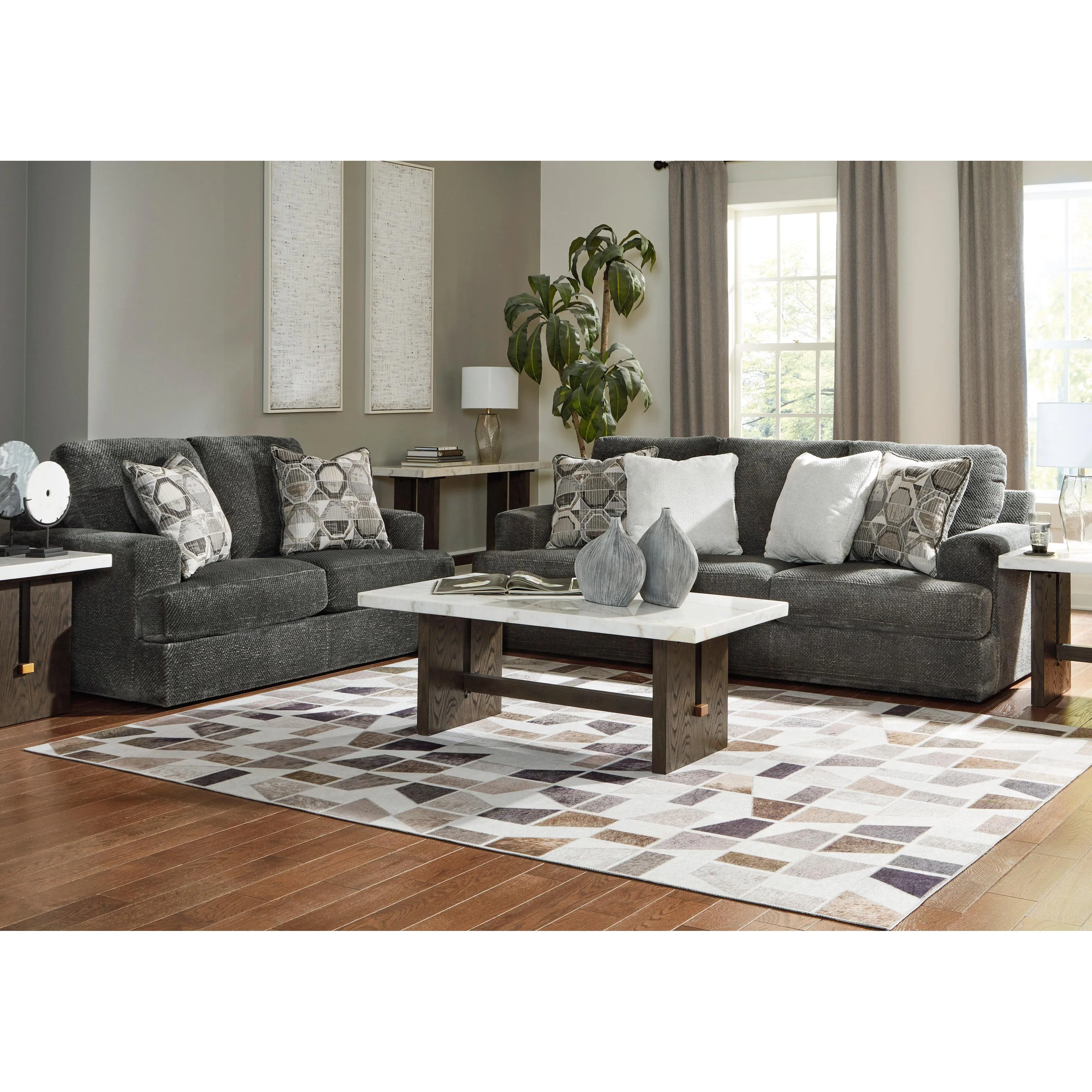 Signature Design by Ashley Karinne 31402U1 2 pc Living Room Set