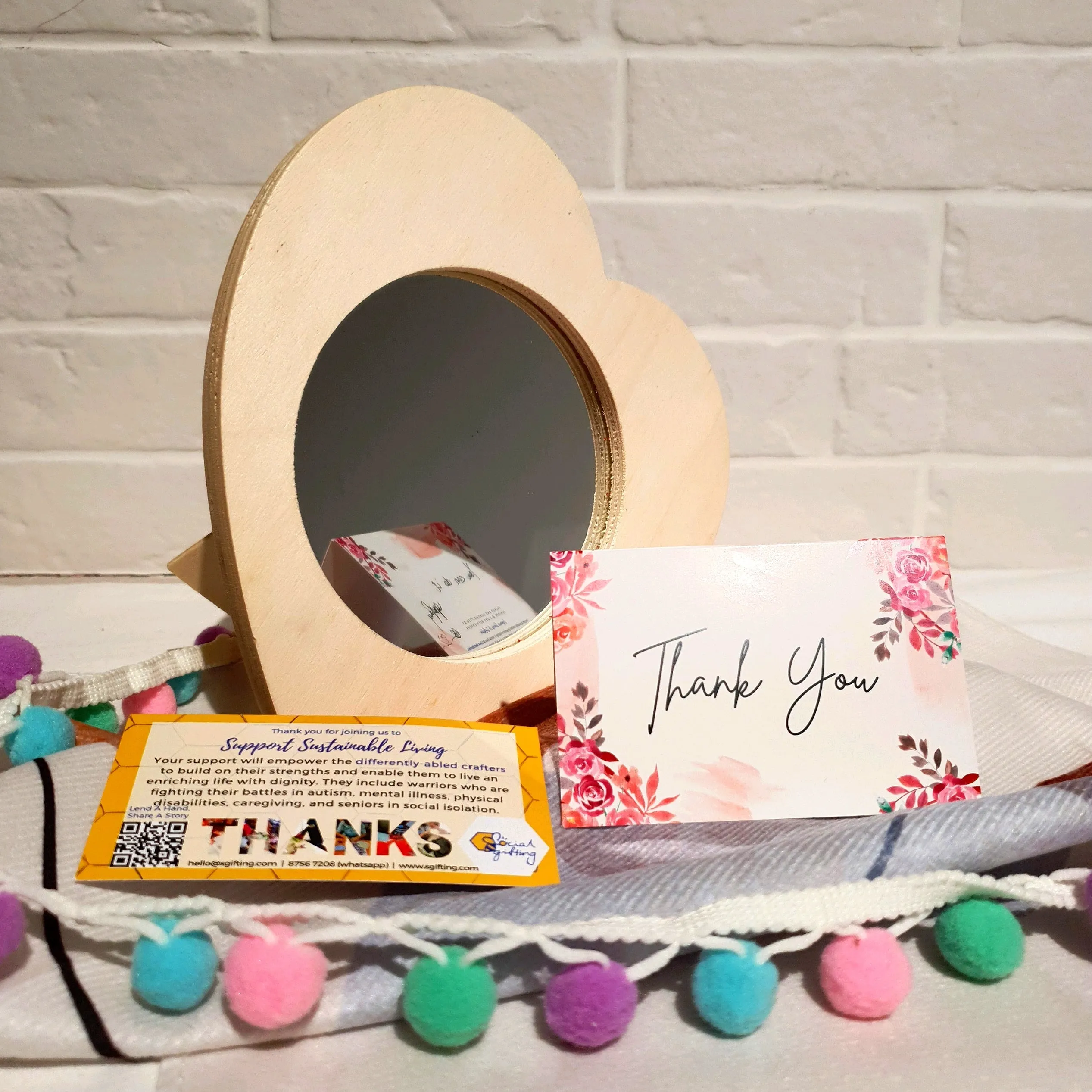 Thank You Card with Handwritten Message