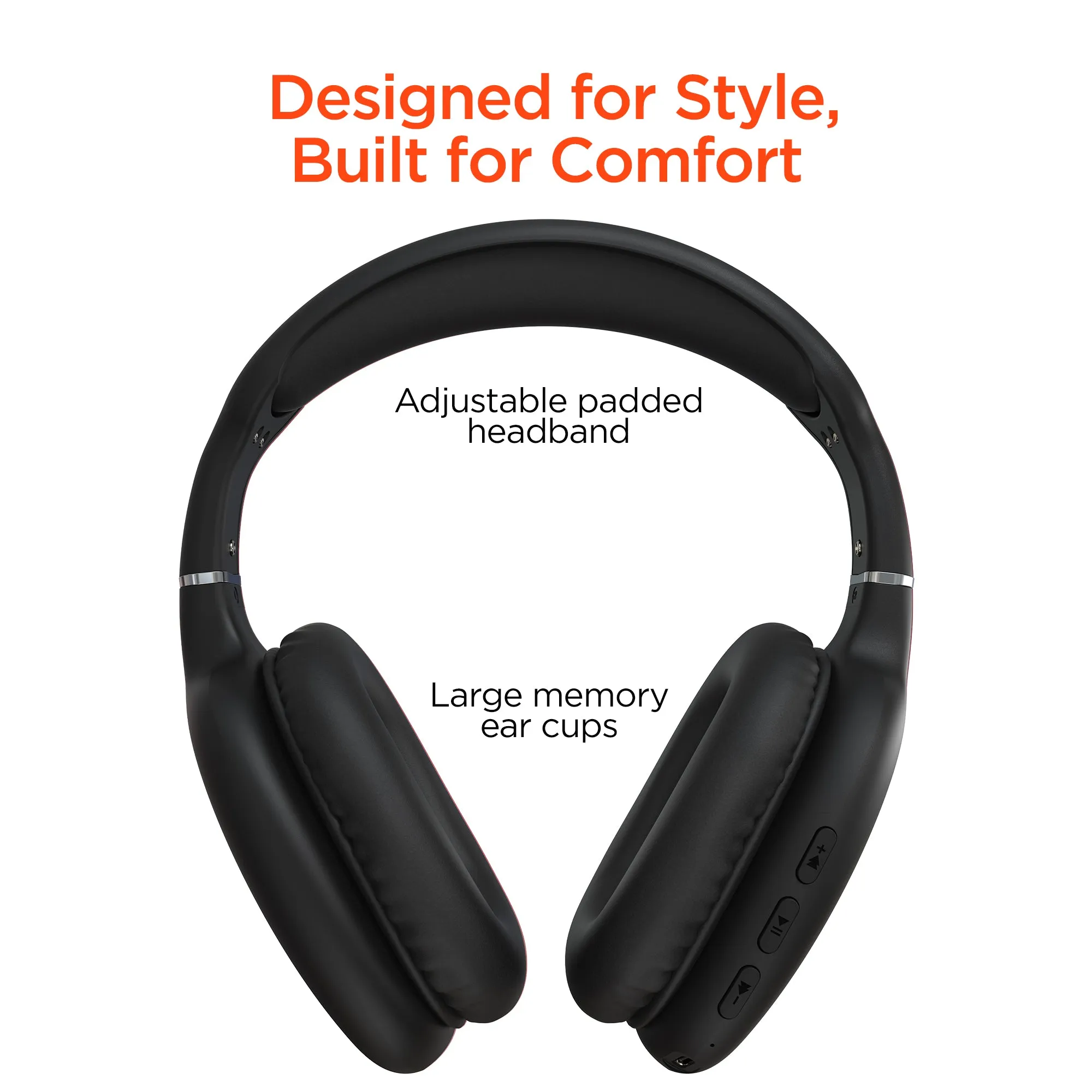 VIBE Wireless Headphones Black